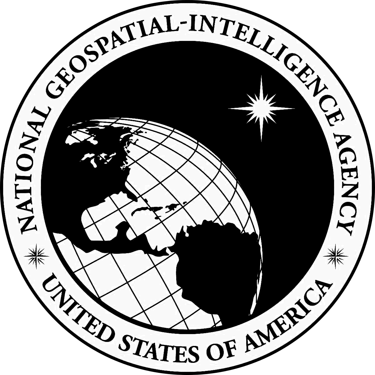 National Geospatial Intelligence Agency-black